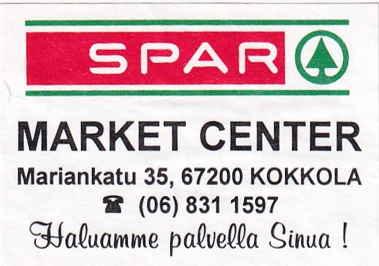 Kokkola. Market Center, SPAR , s74