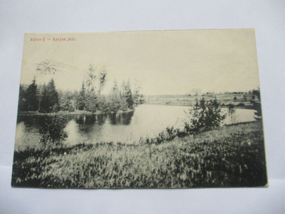 Karjaa Karjaan joki - 1907