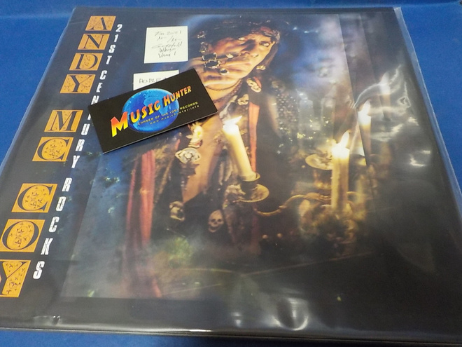 ANDY MCCOY - 21ST CENTURY ROCKS M-/M- SUOMI 2021 PAINOS LP