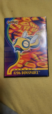 Dunsparce #206 Pokemon 2001 Topps Johto Champions card