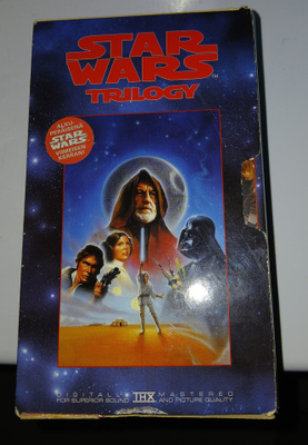 Star Wars trilogy vhs box set