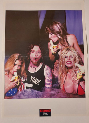 Ginger - The Wildhearts / Michael Monroe band - posteri