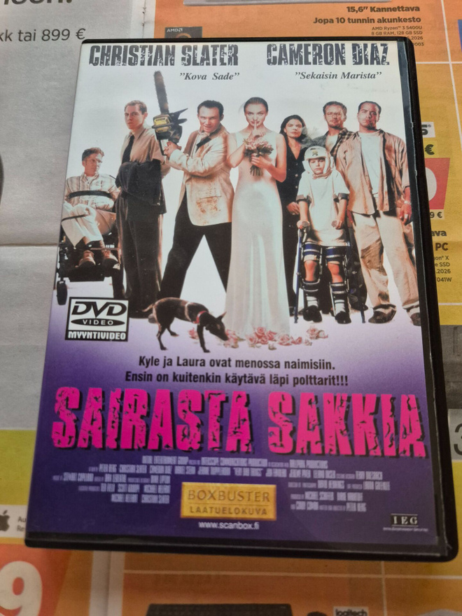 Sairasta Sakkia dvd