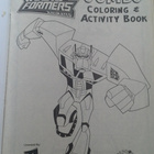 Transformers Jumbo Activity Book Hasbro 96 sivua (2009) - pikkukuva 4