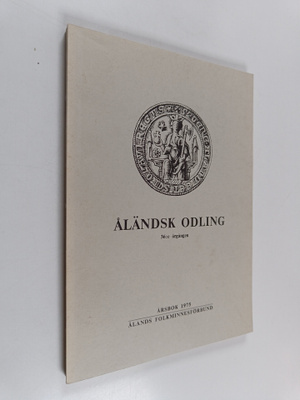 Stig Dreijer : Åländsk odling : årsbok 1975