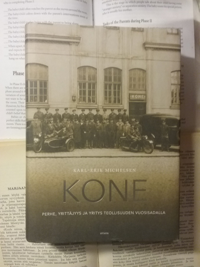Karl-Erik Michelsen - Kone: perhe, yrittäjyys.. (sid.)