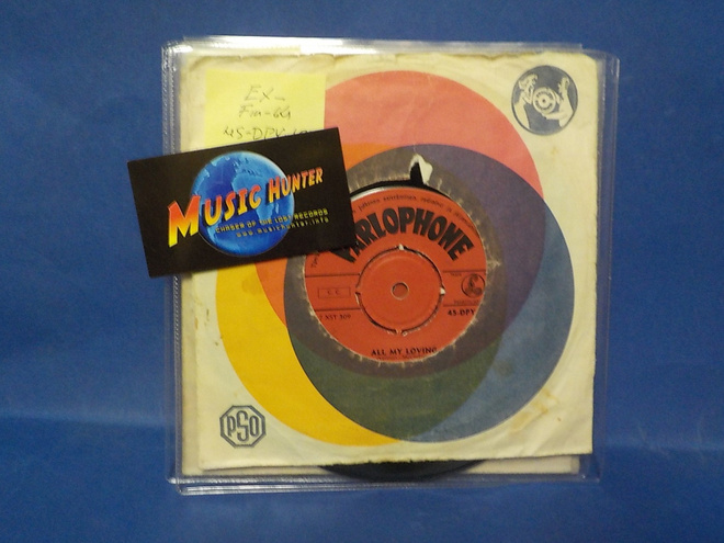 THE BEATLES - ALL MY LOVING EX- FIN -64 7"