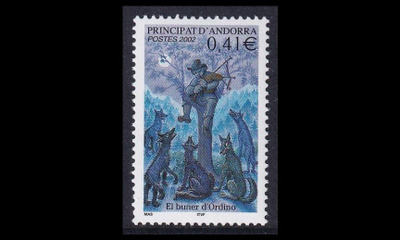 Andorra Fr 594 ** Myytit ja legendat (2002)