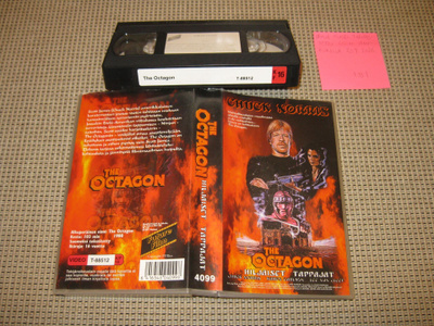 The Octagon - Hiljaiset Tappajat-VHS (Chuck Norris, 1980)
