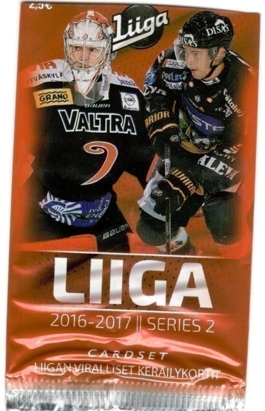 CARDSET 2016-17 sarja 2 kortteja 0,10e/kpl+erikoiskortteja
