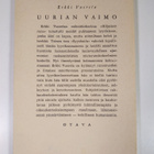 Erkki Vuorela : Uurian vaimo : proosarunoja - pikkukuva 2