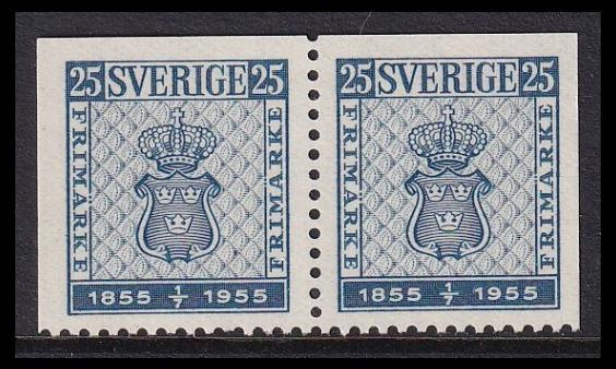 Ruotsi 402EEo ** Postimerkki 100v (1955)