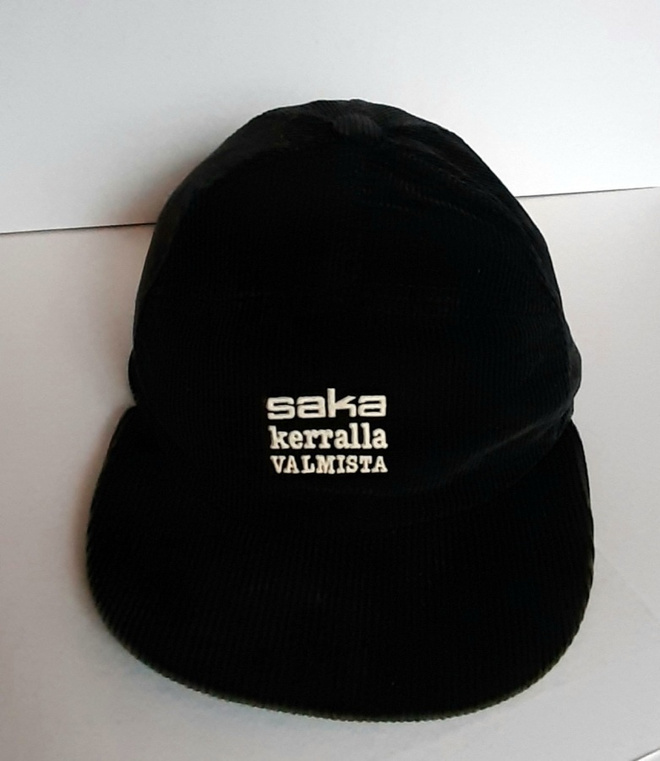 Saka kerralla valmista mainos lippis vintage