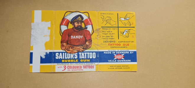 Dandy. Sailors Tattoo.