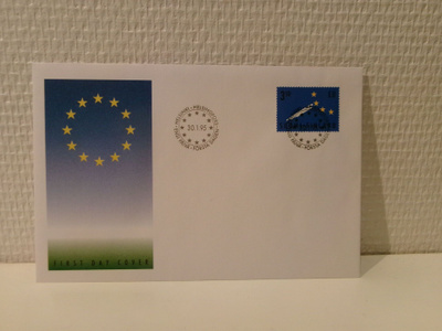FDC- ensipäiväkuori - Pohjantähti osaksi tähdistöä - 1995
