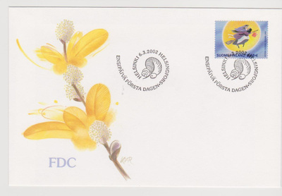 FDC 2002 Pääsiäinen