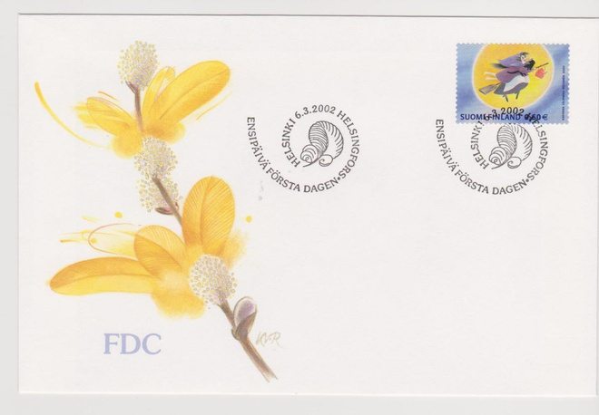 FDC 2002 Pääsiäinen
