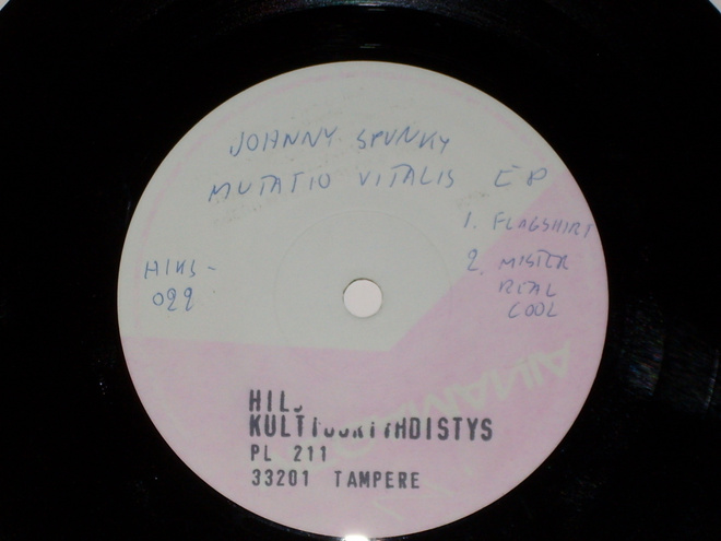 7" JOHNNY SPUNKY - Mutatio Vitalis EP single 1990 KOELEVY EX