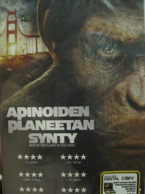 APINOIDEN PLANEETAN SYNTY DVD UUSI