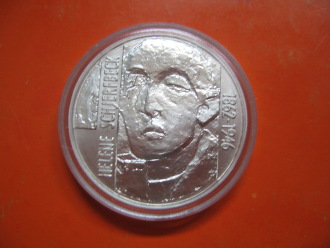100 mk hopea juhlaraha Helene Schjerfbeck - 1996