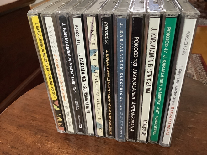 J.Karjalaisen 11 cd levy myytävänä…