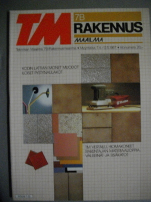 Tekniikan Maailma Nro 7B/1987 - rakennusmaailma (19.3)