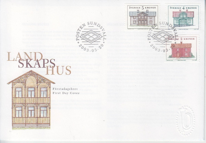 Ruotsi FDC 2003 Taloja