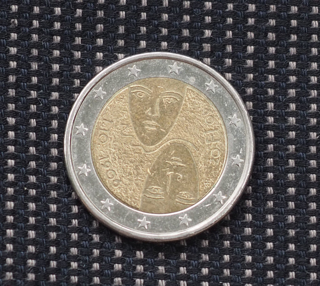 2 EUR Äänioikeuden 100-vuotisjuhlat 2006