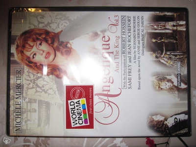 Angelika ja kuningas DVD UUSI, MUOVEISSA