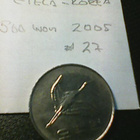 Etelä-Korea 500 won 2005, km#27 - pikkukuva 2