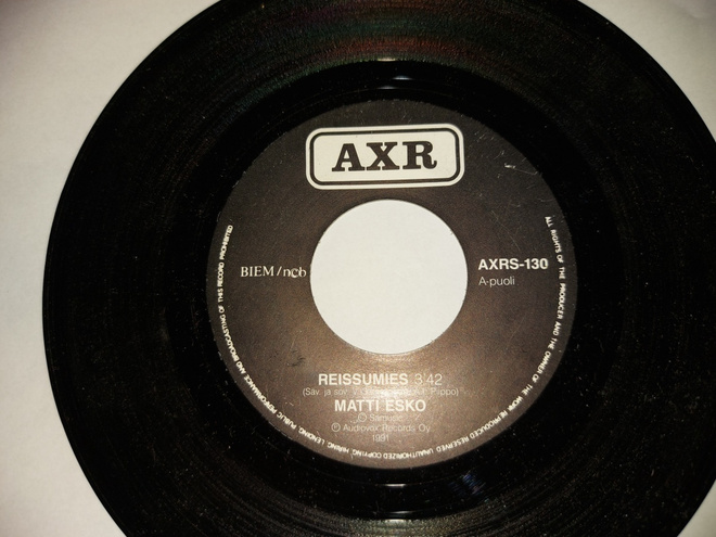 MATTI ESKO - REISSUMIES 7 " Vinyyli Sinkku
