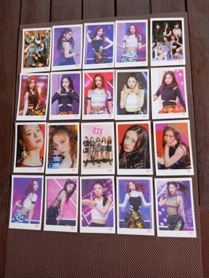 Itzy photo message card kuvat 0,25 kpl