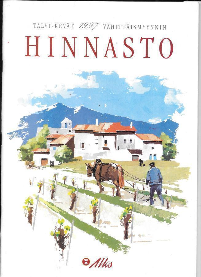 Alko hinnasto Talvi-kevät 1997
