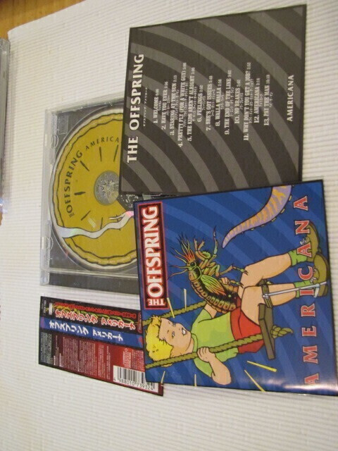The Offspring Americana cd japani 1998 obi