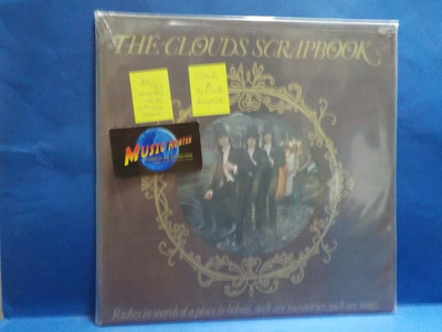 CLOUDS - THE CLOUDS SCRAPBOOK - EX+/EX UK -69 REPRESS LP