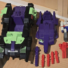 Transformers G1 NEUTRO-FUSION TANK & MEGATRON (AM) *100%* - pikkukuva 1