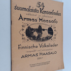 Armas Maasalo : 54 suomalaista kansanlaulua = 54 finnisch... - pikkukuva 1