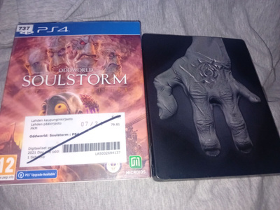 PS4 STEELBOOK Oddworld : Soulstorm ( SIS POSTIKULU )