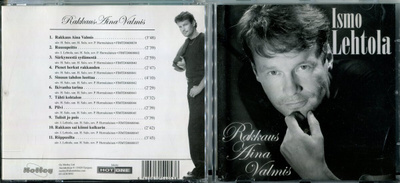 ISMO LEHTOLA . CD-LEVY . RAKKAUS AINA VALMIS