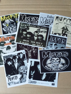 MISFITS valokuva 11kpl n. 9cm x 13cm