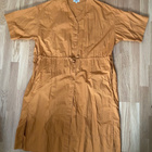 Uniqlo okranvärinen mekko / koko M - pikkukuva 1