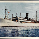 s/s Ariadne lentopostikortilla Kööpenhaminasta 1959 Suomeen - pikkukuva 1