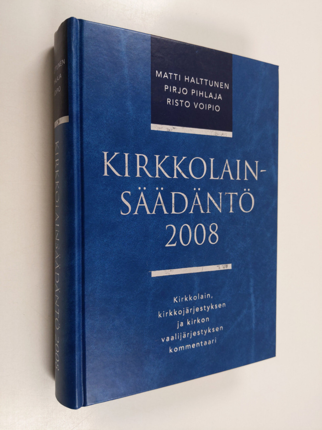 Matti Halttunen : Kirkkolainsäädäntö 2008 : kirkkolain, k...
