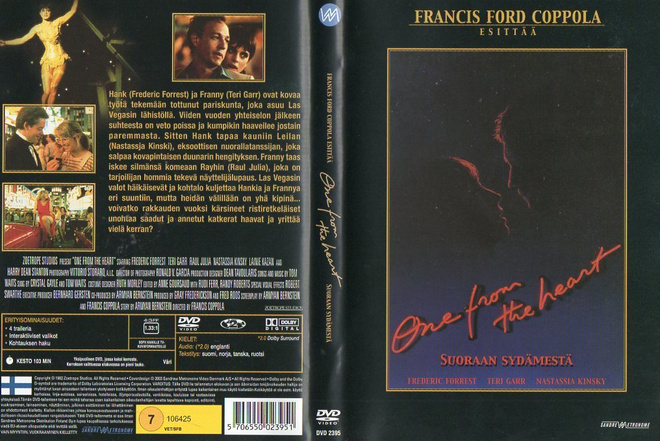 one from the heart-suoraan sydämestä	(29 547)	k	-FI-	DVD	suo