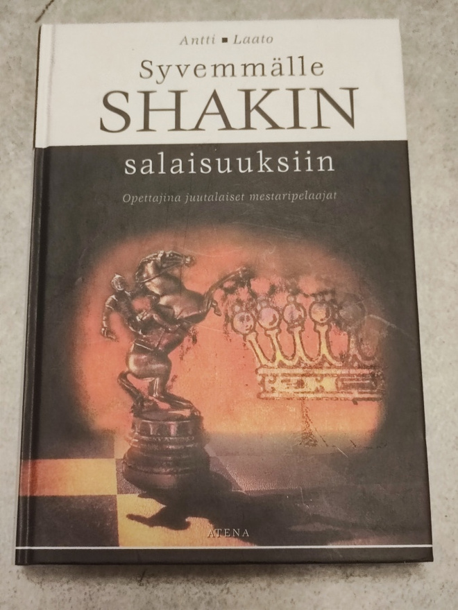 Syvemmälle shakin salaisuuksiin Antti Laato