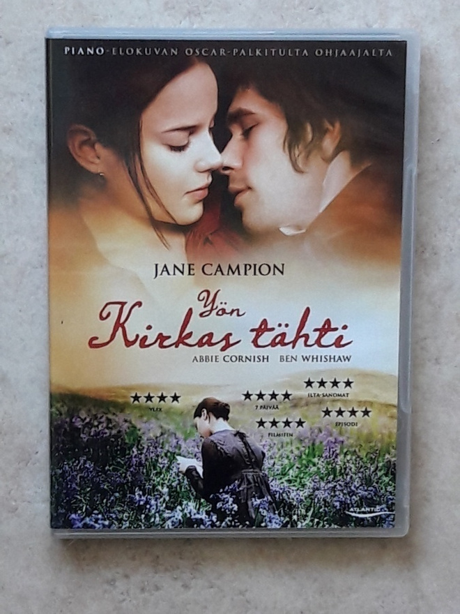 Yön kirkas tähti, DVD. Jane Campion