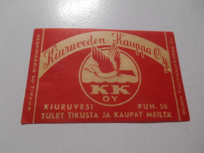 TT Etiketti Kiuruveden Kauppa Oy Kiuruvesi