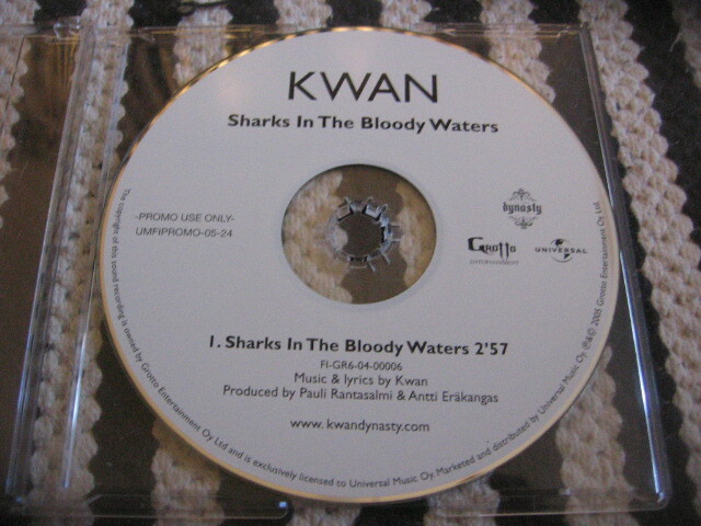 Kwan - Sharks In The Bloody Waters (promo cds)