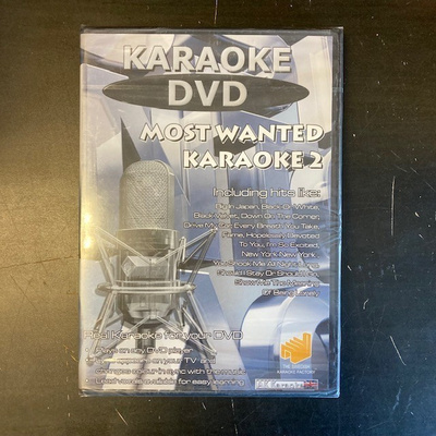 Swedish Karaoke Factory - Most Wanted Karaoke 2 DVD (UUSI)