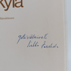 Sirkka Karskela : Kadonnut kotikylä (signeerattu, lukematon) - pikkukuva 3